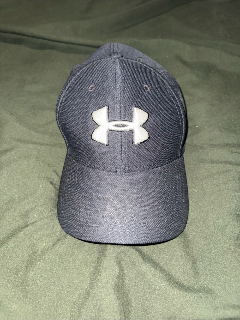 Under Armour black Cap with White Logo